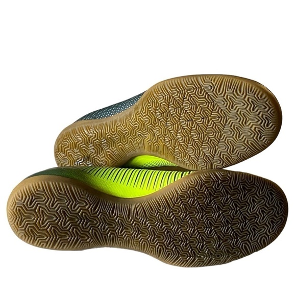 NIKE CR7 Ronaldo MercurialX VictoryVI Indoor Shoes Seaweed Volt M Size 6 W 7-7.5 - Picture 2 of 15